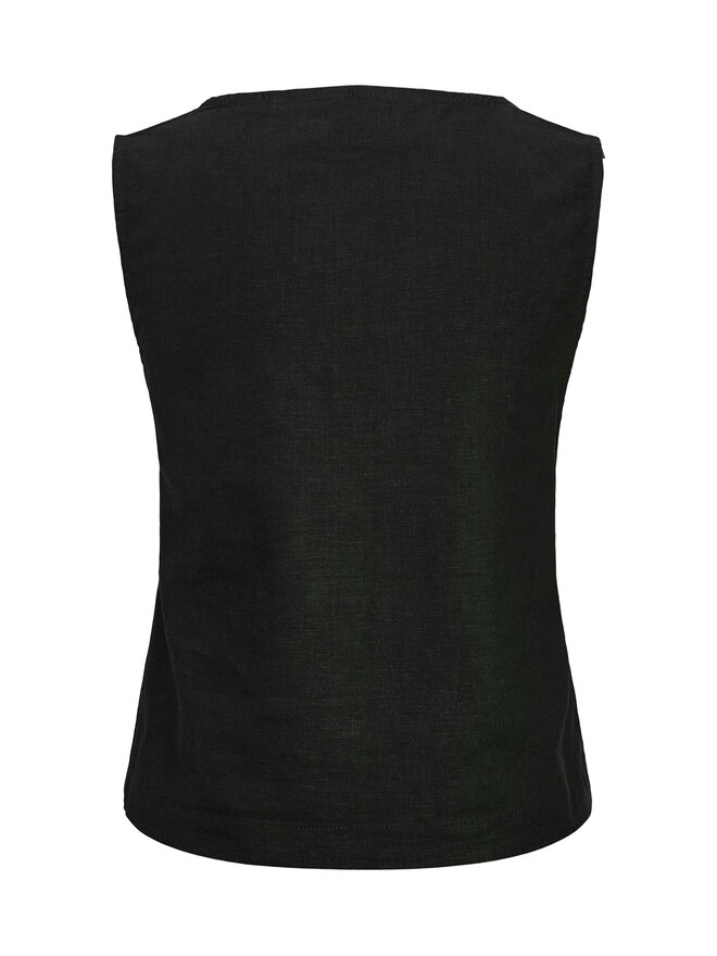 JJXX JJXX Τοπ Breeze 12269734 Μαύρο Relaxed Fit