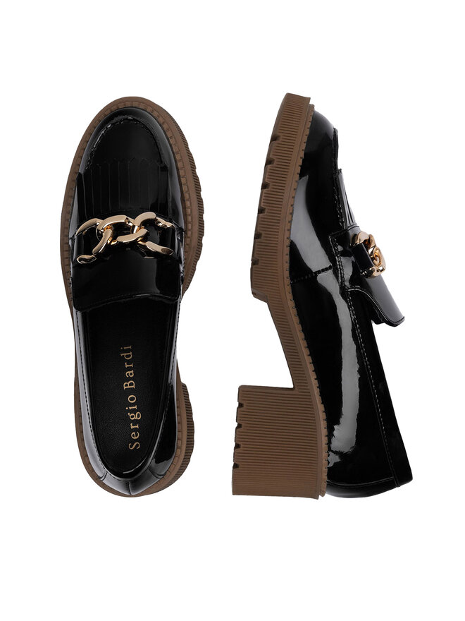 Sergio Bardi Pantofi Sergio Bardi WI32-E1088-02SB Negru