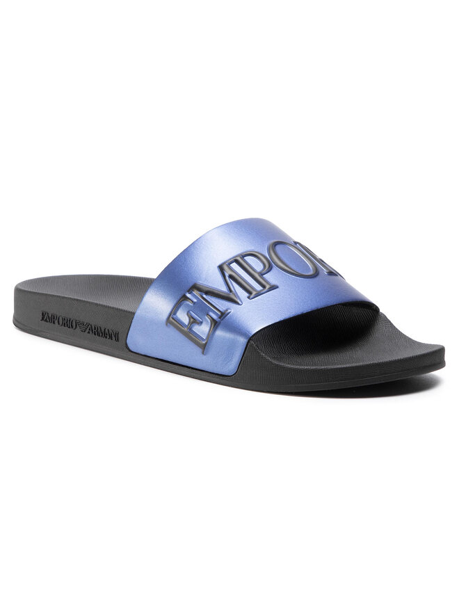 Emporio Armani Pantoletten Emporio Armani X4PS04 XM291 M594 Dunkelblau