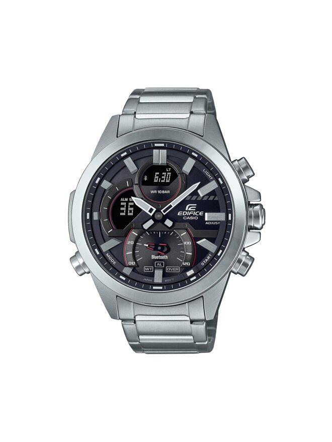 Casio Uhr Casio Edifice ECB-30D-1AEF Silberfarben