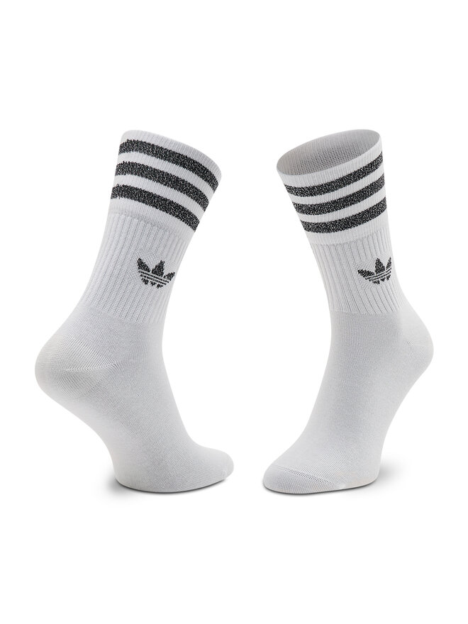 adidas Довгі шкарпетки adidas Mid Cut Glt Sck HK0301 Білий