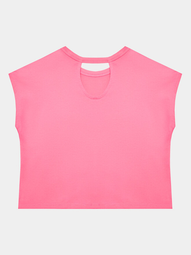 United Colors Of Benetton United Colors Of Benetton Marškinėliai 3096C10BW Rožinė Regular Fit