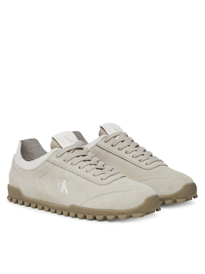 Calvin Klein Jeans Sportcipők Calvin Klein Jeans Low Profile Runner Mg Sue YW0YW01898 Bézs