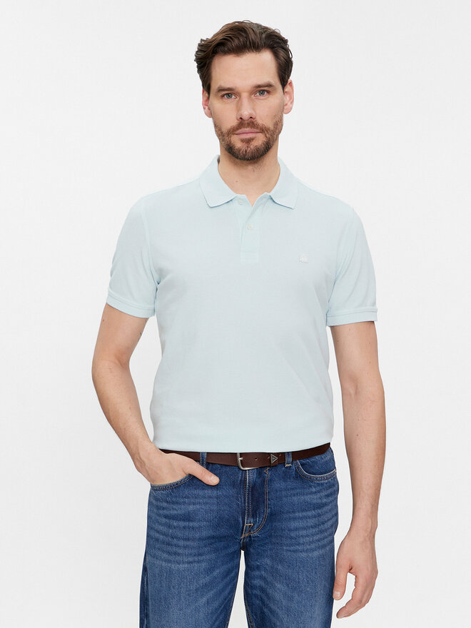United Colors Of Benetton United Colors Of Benetton Pólóing 3089J3179 Kék Regular Fit