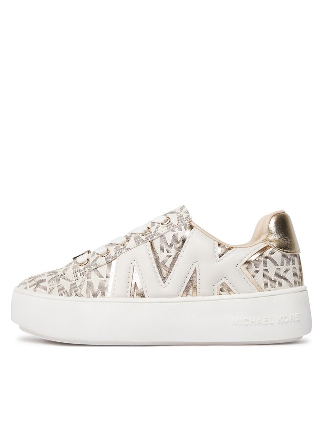 MICHAEL Michael Kors Αθλητικά MICHAEL Michael Kors Jordana Airin MK100832 Εκρού