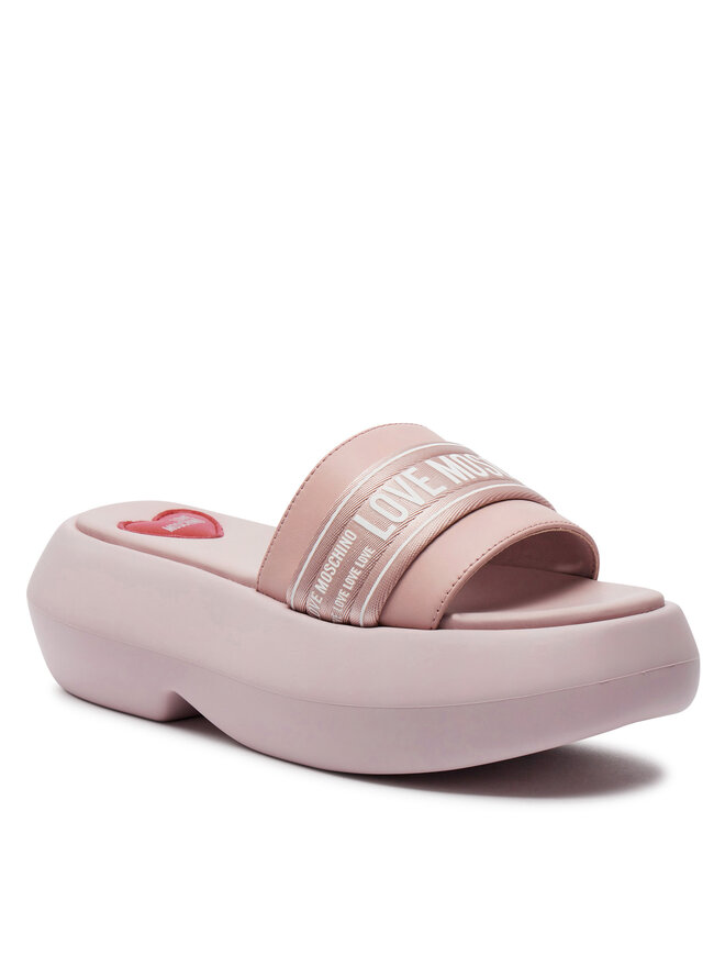 LOVE MOSCHINO Παντόφλες LOVE MOSCHINO JA28107I0IIX760A Ροζ