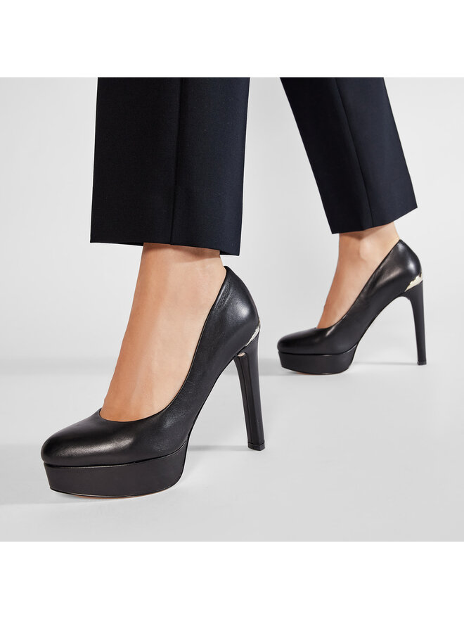 Guess Halbschuhe Guess Dearly FL5DRY LEA08 Schwarz