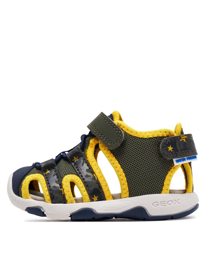 Geox Sandále Geox B Sandal Multy Boy B450FB 014CE C0629 M Kaki