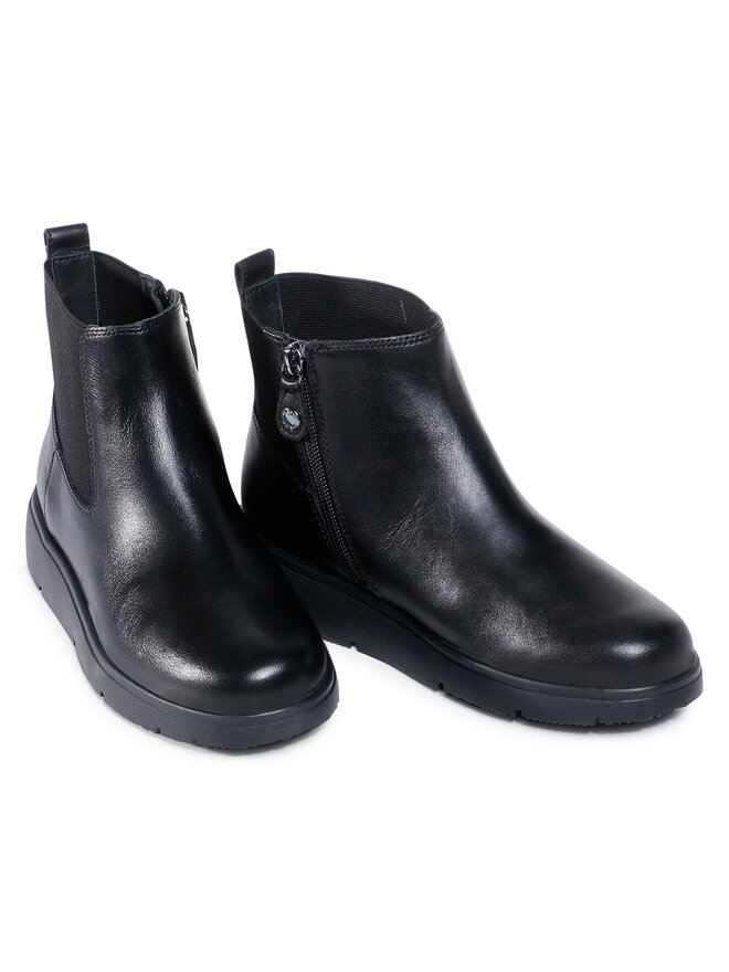 Geox Боти Geox D Arlara G D04LCG 00085 C9999 Черен