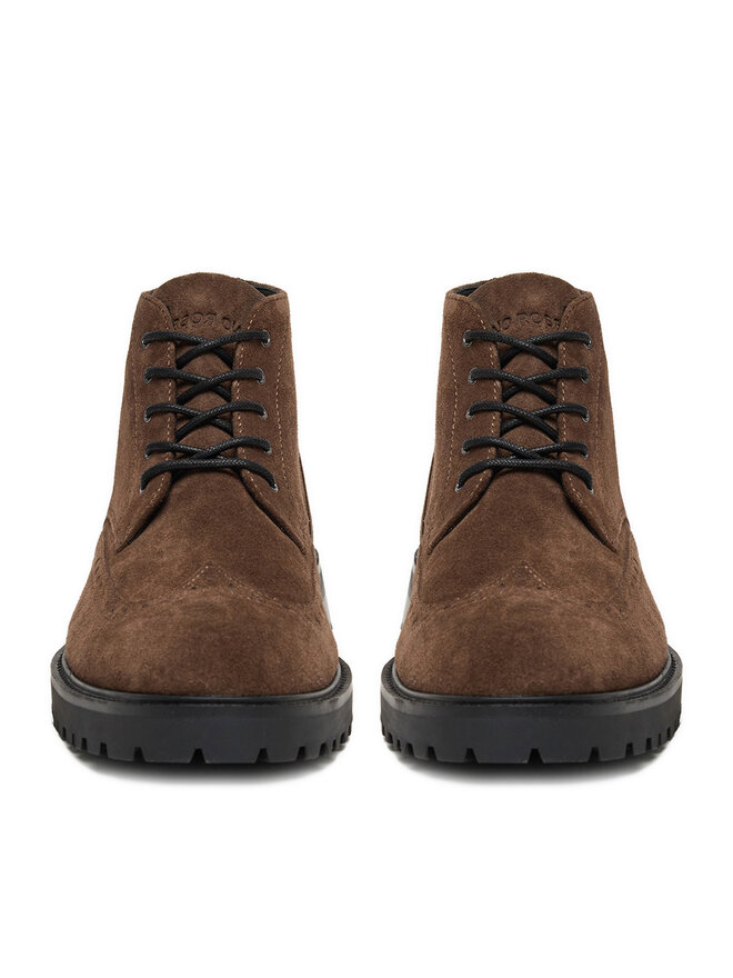 GINO ROSSI Schnürschuhe Gino Rossi EO-UBERTO-04 125AM Braun