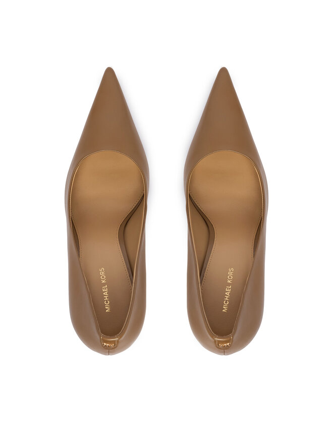 MICHAEL Michael Kors Туфлі на шпильці MICHAEL Michael Kors Elyse High Pump 40R6EYHP1L Коричневий