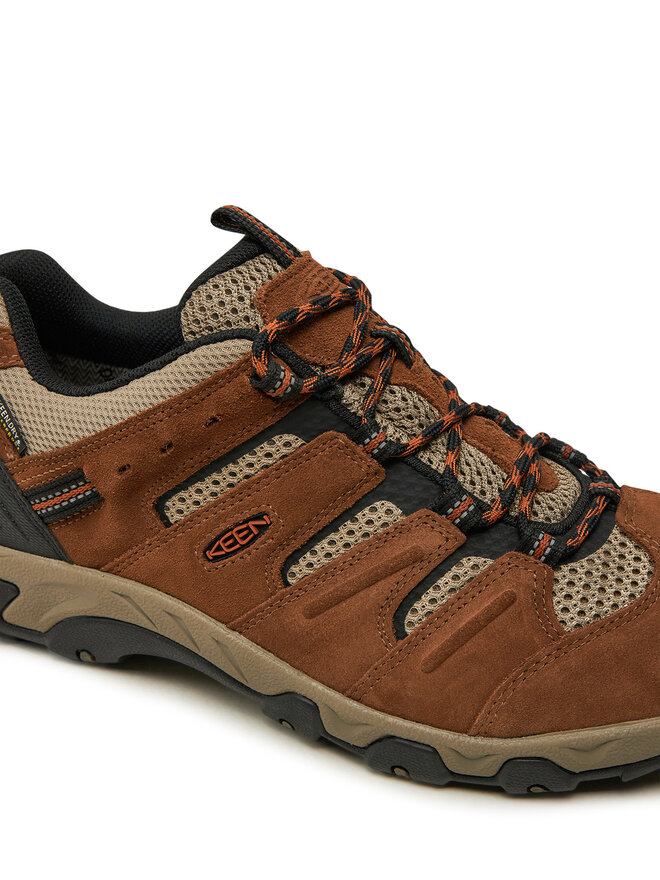 Keen Trekingová obuv Keen Headout Waterproof Hiking 1028308 Hnědá