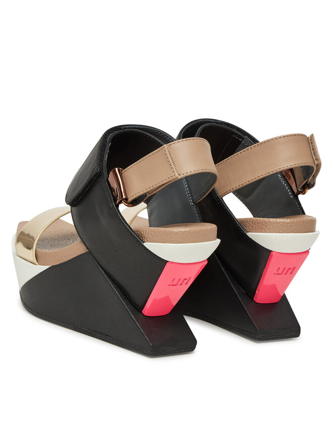 United Nude Sandalias United Nude Delta Wedge Sandal 1041389316 Negro