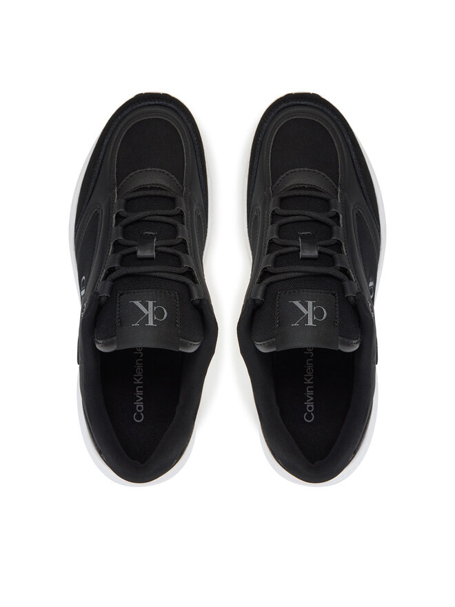 Calvin Klein Jeans Αθλητικά Calvin Klein Jeans Retro Tennis Mg Mix YW0YW01743 Μαύρο