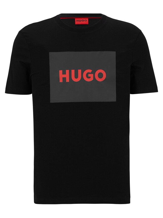 HUGO HUGO Camiseta Dulive222 50467952 Negro Regular Fit