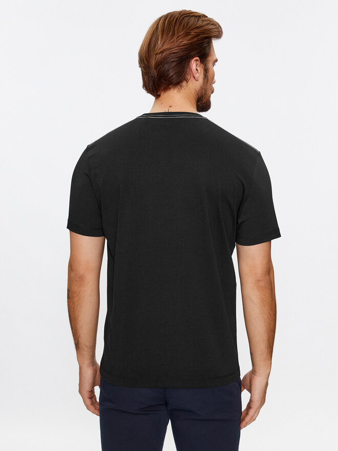 Gant Gant Camiseta Reg Archive Shield Emb Ss 2067004 Negro Regular Fit