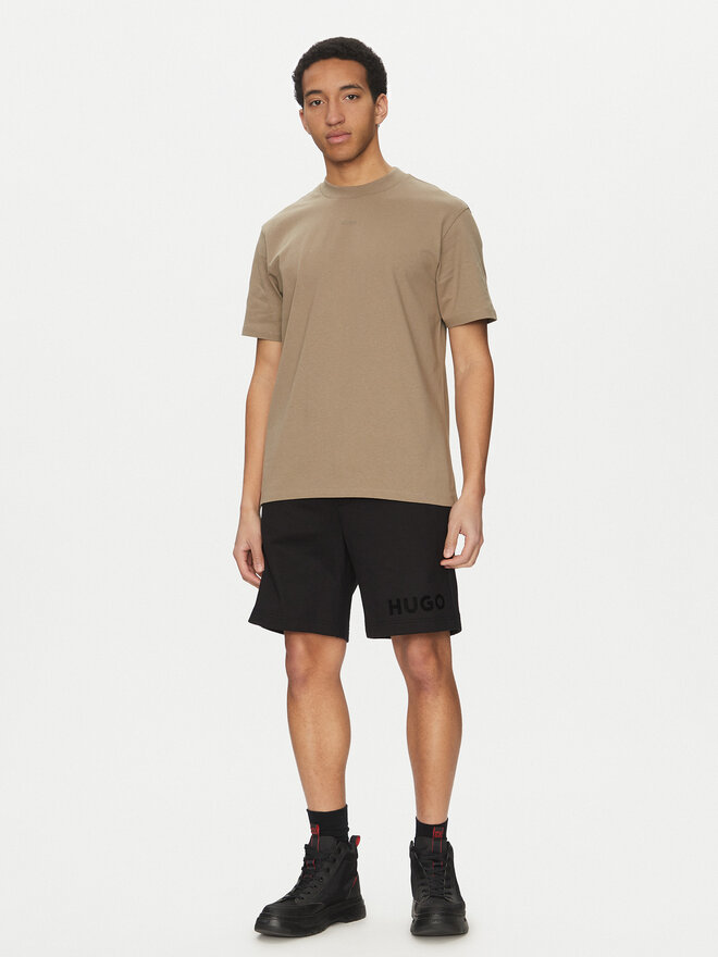 HUGO HUGO Camiseta Dapolino 50488330 Marrón Relaxed Fit