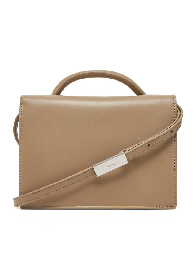 Calvin Klein Borsetta Calvin Klein Ck Linn Top Handle Crossbody K60K613162 Beige
