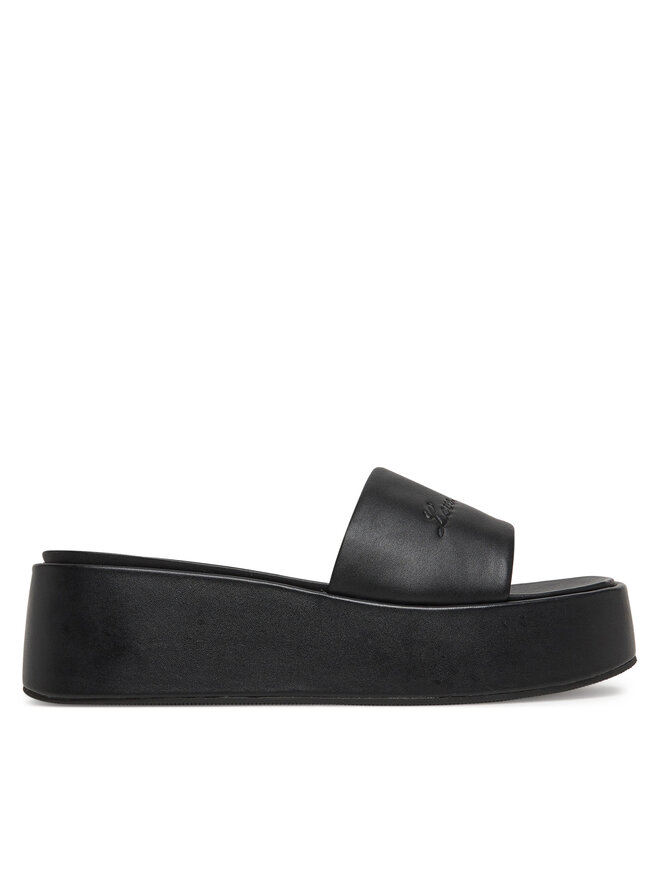 LOVE MOSCHINO Klapki LOVE MOSCHINO JA28177I0MIA0000 Czarny