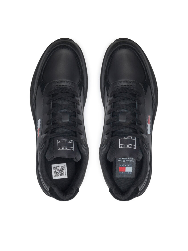 Tommy Jeans Sneakersy Tommy Jeans Runner EM0EM01445 Čierna