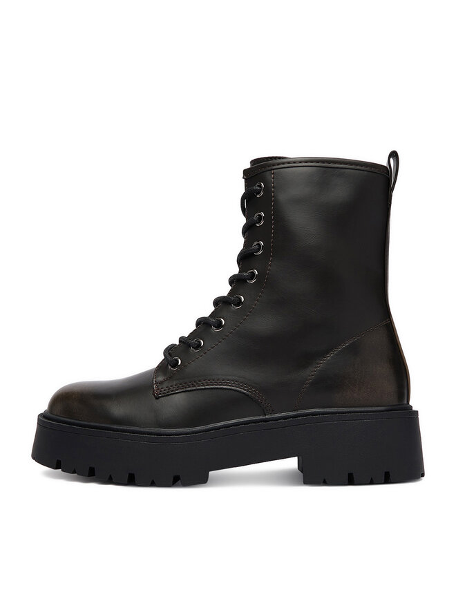 DeeZee Schnürschuhe DeeZee CEO-AW0822 Dunkelbraun