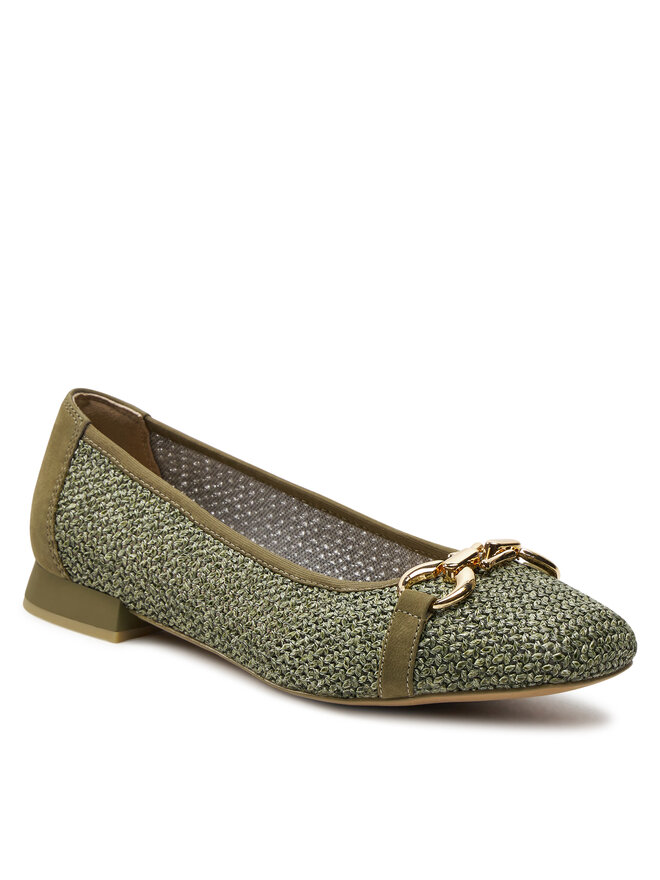 Caprice Balerinke Caprice 9-22503-42 Zelena