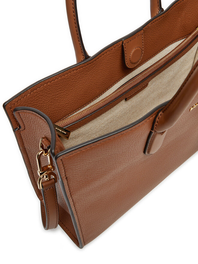 MICHAEL Michael Kors Дамска чанта MICHAEL Michael Kors 30F4GETS2L Кафяв