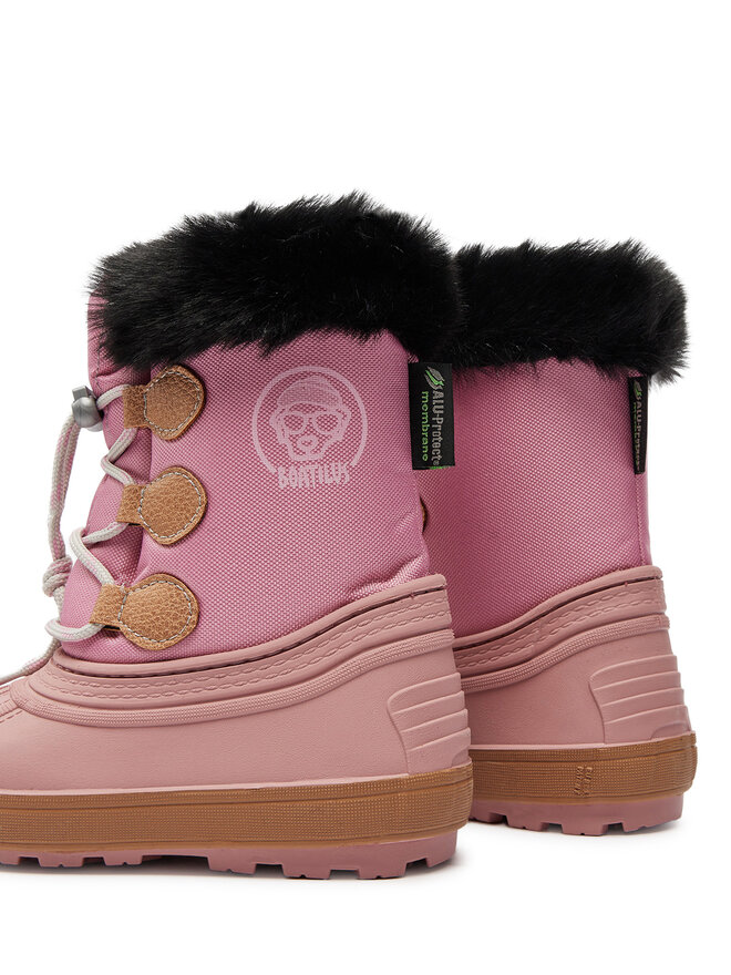 Boatilus Škornji za sneg Boatilus Nippy 02 Sint. Leather Boot NN02 VAR.42MR Roza