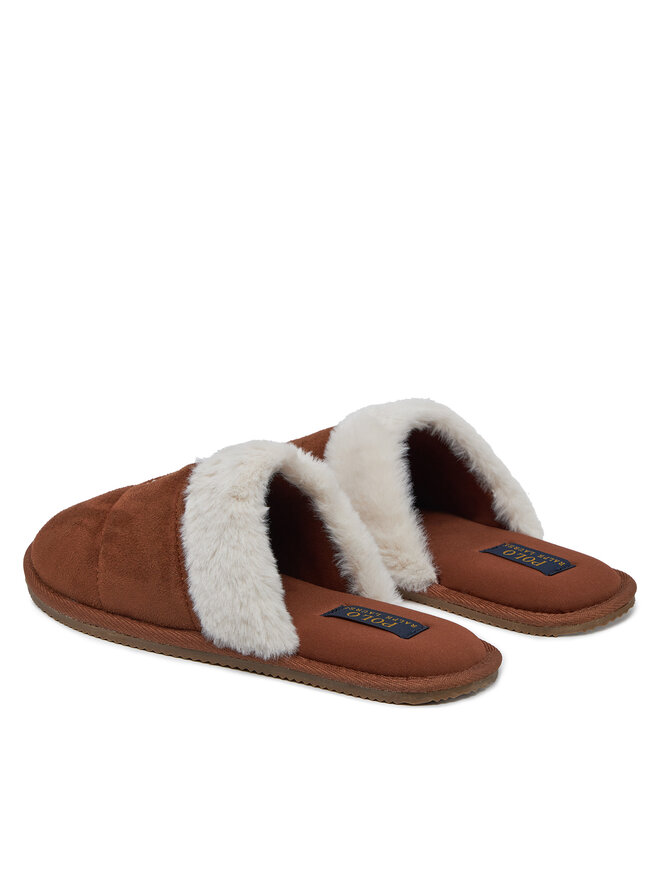 Polo Ralph Lauren Papuče Polo Ralph Lauren 842957049001 Hnedá