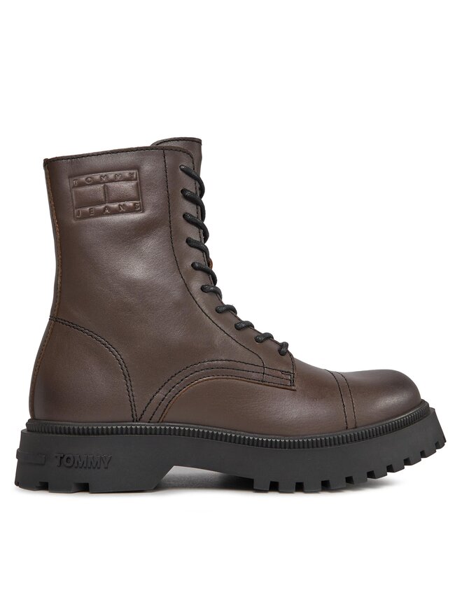 Tommy Jeans Μπότες Tommy Jeans Tjm Casual Boot EM0EM01244 Καφέ