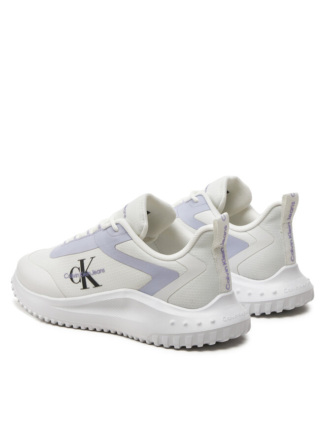 Calvin Klein Jeans Sneakers Calvin Klein Jeans Eva Runner Low Lace Mix Ml Wn YW0YW01442 Weiß