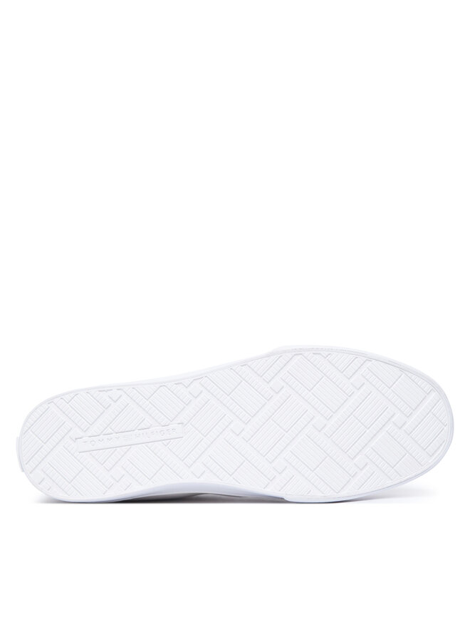 Tommy Hilfiger Sneakers Tommy Hilfiger Th Chic Low Vulc FW0FW09391 Creme