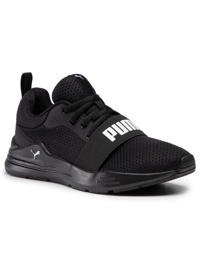 Zapatillas Puma Wired Run Jr 374214 01 Negro zapatos.es