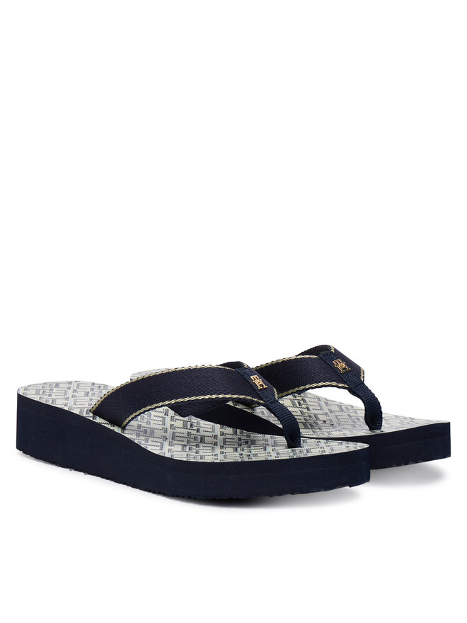 Tommy Hilfiger Zehentrenner Tommy Hilfiger FW0FW09419 Dunkelblau