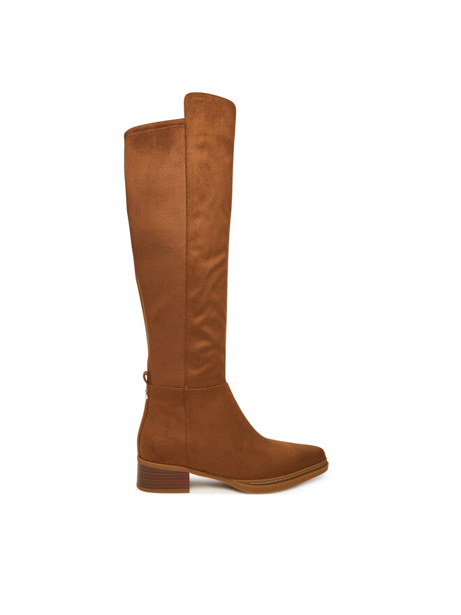 MICHAEL Michael Kors Overknees MICHAEL Michael Kors Lex 40F5LXMB5S Braun