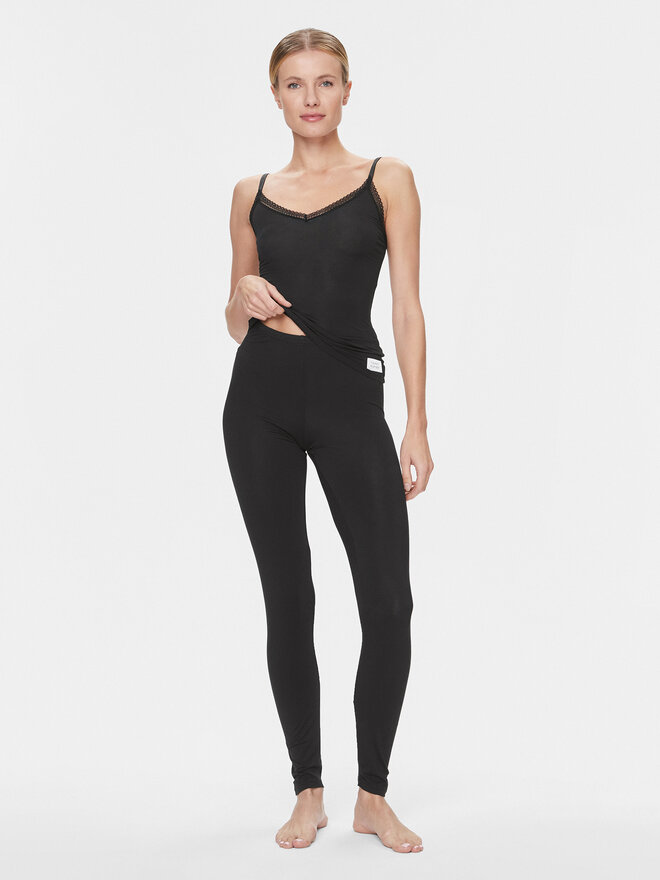 Tommy Hilfiger Tommy Hilfiger Pijama UW0UW04987 Negro Slim Fit