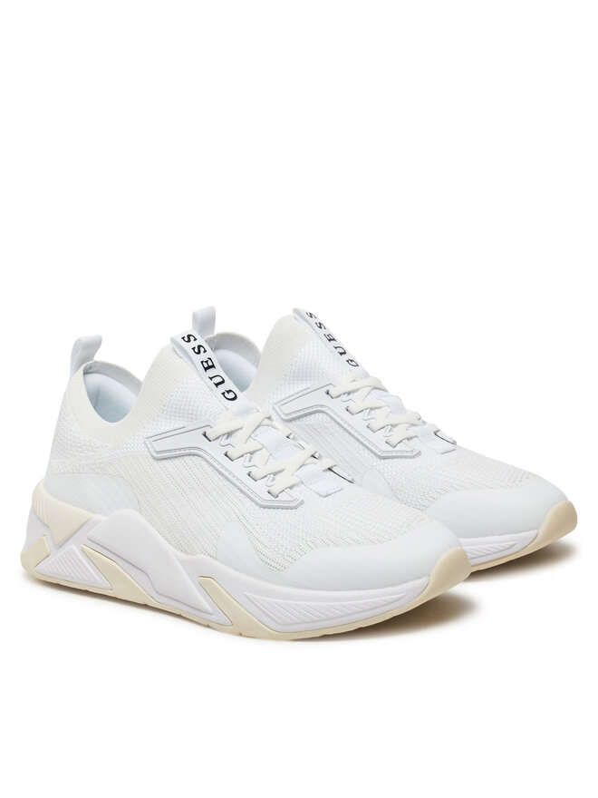 Guess Sneakersy Guess FLPGAX FAB12 Biały