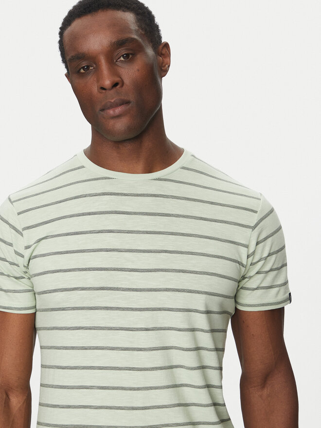 INDICODE INDICODE T-Shirt Inrima 41-168 Πράσινο Regular Fit