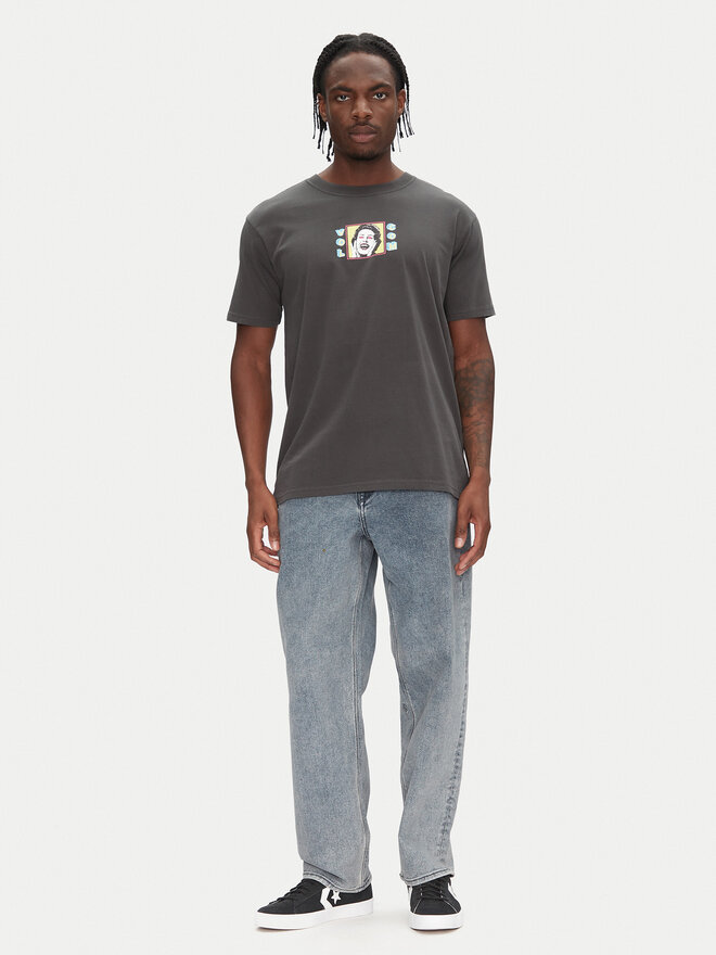 Volcom Volcom Camiseta Space Thing A5212502 Gris Classic Fit