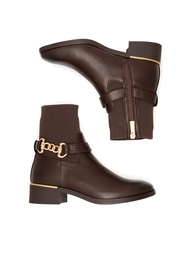 Jenny Fairy Stiefeletten Jenny Fairy HY25653-2 Braun
