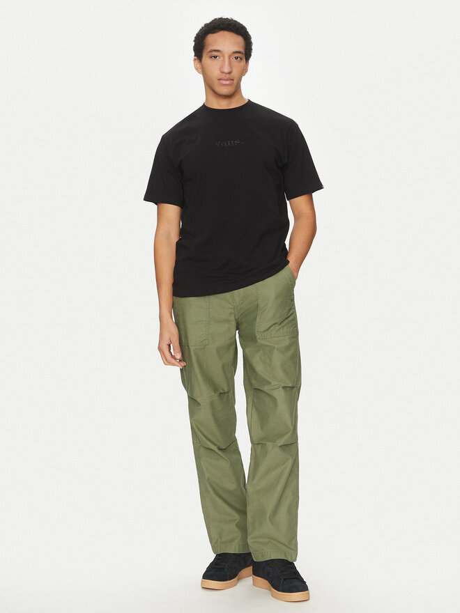 Vans Vans Marškinėliai Essential VN000HPZ Juoda Loose Fit