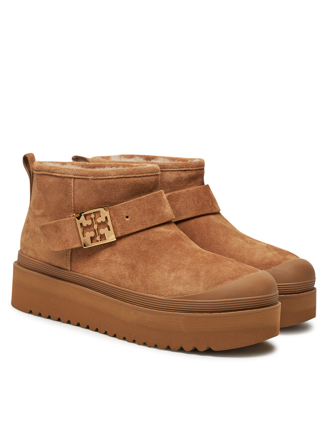 Tory Burch Škornji Tory Burch 165421 Rjava