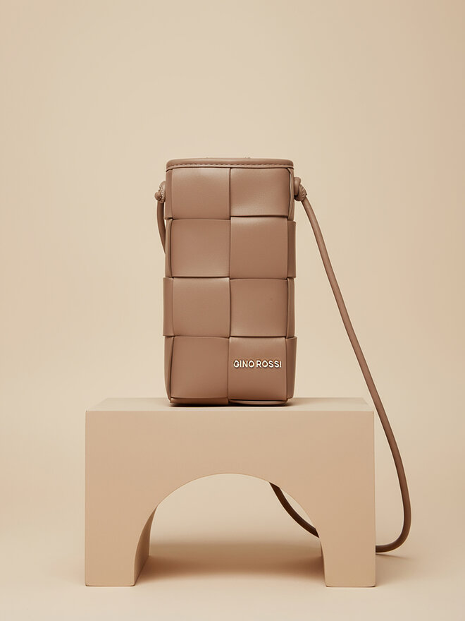 GINO ROSSI Rankinė telefonui Gino Rossi C-BFT231202 Smėlio