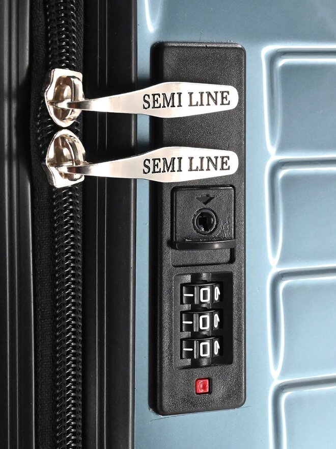 Semi Line Vidējs koferis Semi Line T5764-2 Zils