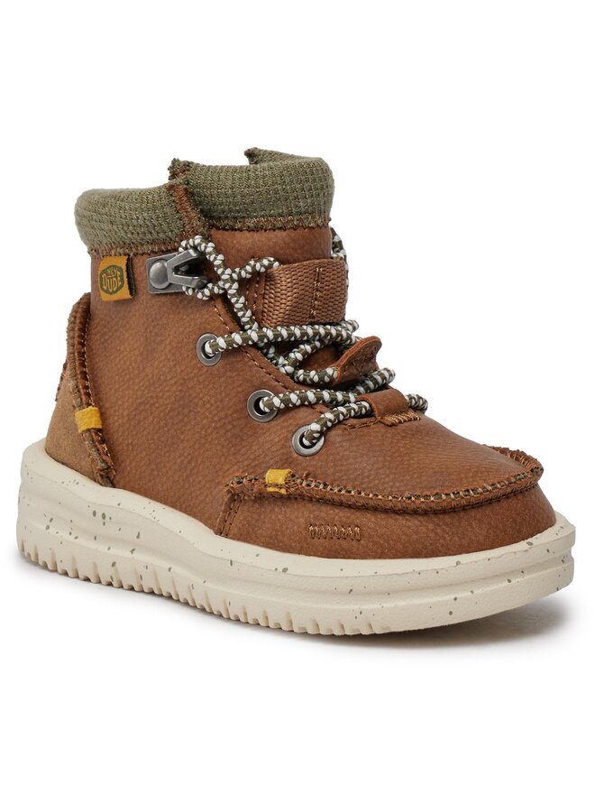 Hey Dude Puszābaki Hey Dude Bradley Boot Youth 40417-267 Brūns