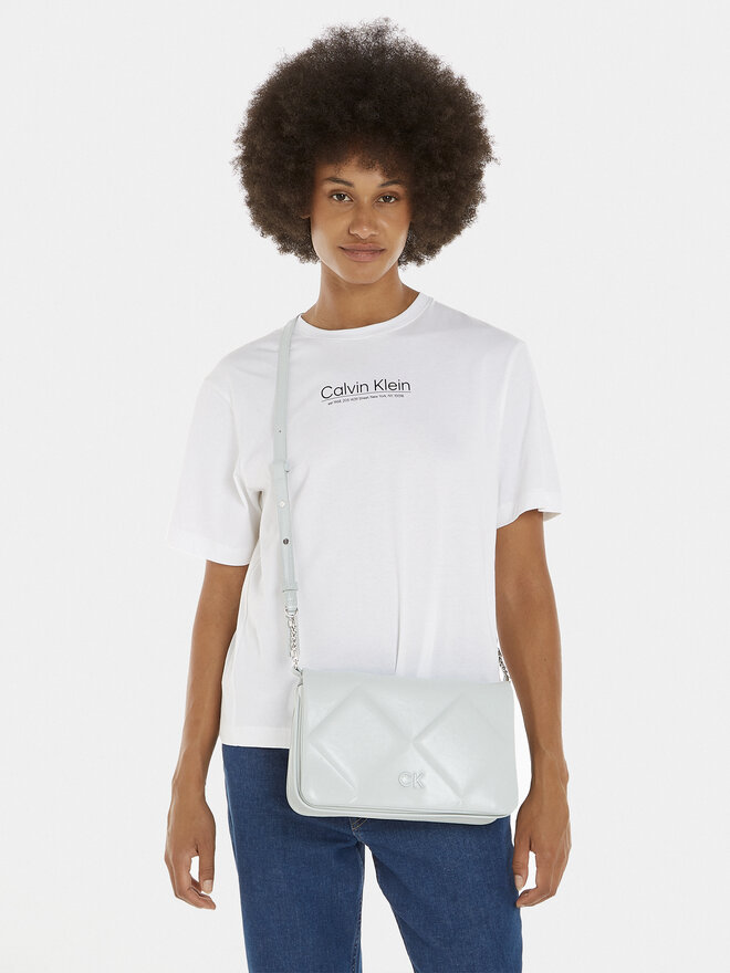 Calvin Klein Сумка Calvin Klein Quilt K60K611759 Сірий