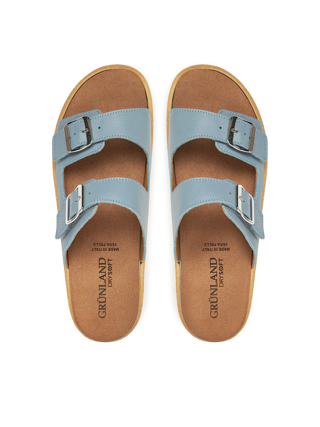 Grünland Pantoletten Grünland Moll CE0241 Blau