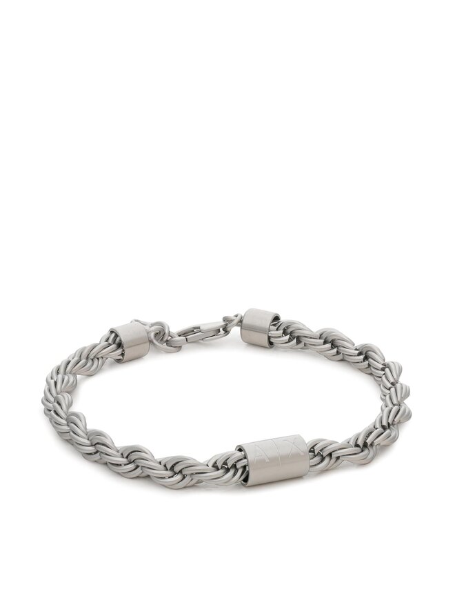 Armani Exchange Bransoletka Armani Exchange Icon Chains AXG0123040 Srebrny