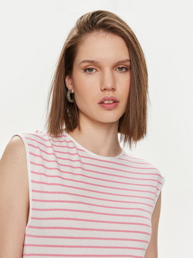 United Colors Of Benetton United Colors Of Benetton Camiseta 3NRAD107J Rosa Regular Fit