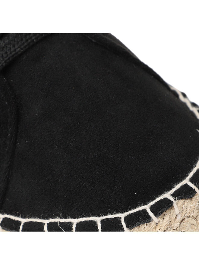 Jenny Fairy Espadrilles Jenny Fairy HZF098-01 Fekete